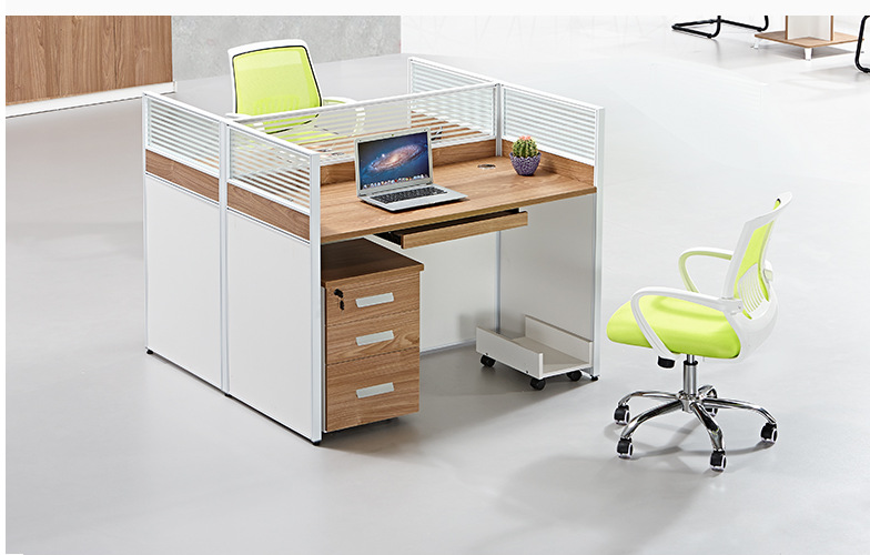 办公家具 隔断卡位组合职员桌现代简约4人屏风办公桌板式 办公家具 隔断卡位组合职员桌现代简约4人屏风办公桌板式