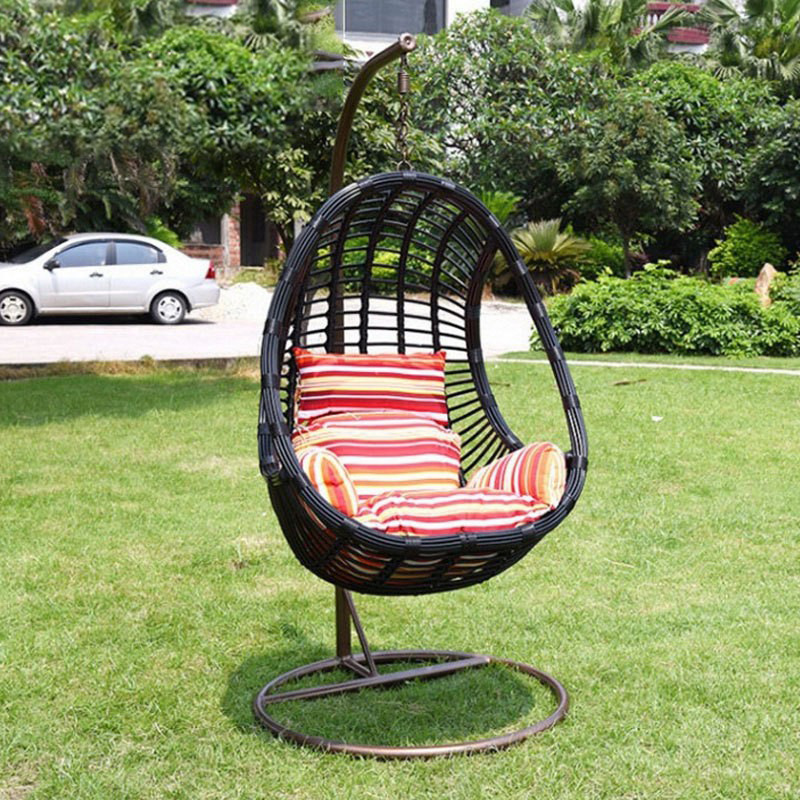 Outdoor furniture hanging chair cradle chair Home hanging basket rattan chair Outdoor swing lazy hammock Outdoor furniture hanging chair cradle chair Home hanging basket rattan chair Outdoor swing lazy hammock