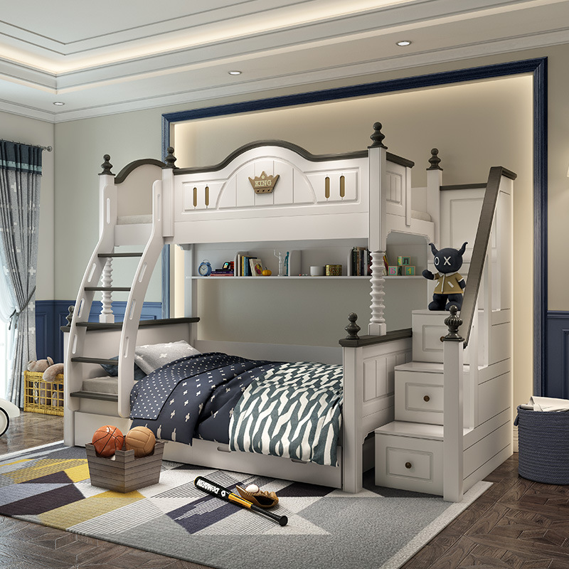 儿童家具 多功能儿童床实木床上下双层儿童上下床 儿童家具 多功能儿童床实木床上下双层儿童上下床