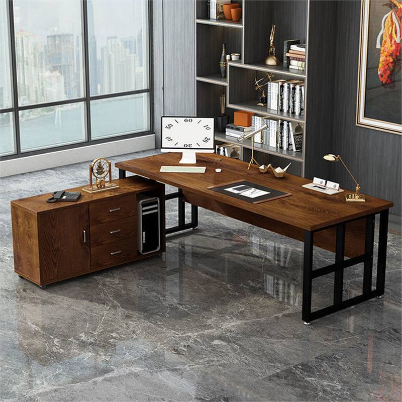办公家具 简约老板桌经理主管桌办公桌椅组合 办公家具 简约老板桌经理主管桌办公桌椅组合