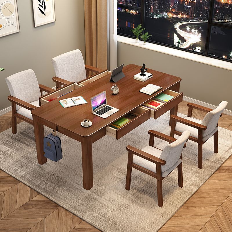 Chinese furniture all solid wood desk study reading desk with drawer study table Chinese furniture all solid wood desk study reading desk with drawer study table