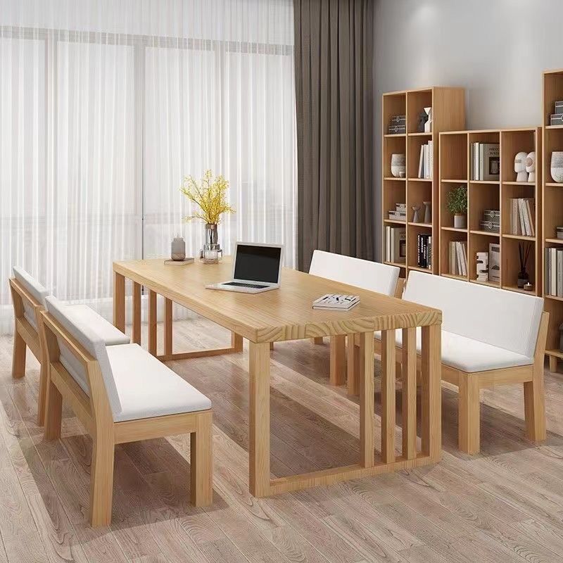 Chinese furniture simple modern study study computer desk home large long table work table Chinese furniture simple modern study study computer desk home large long table work table