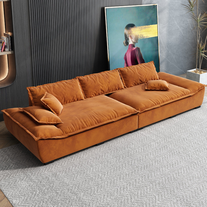 简约家具 羽绒科技布沙发 意式轻奢客厅布艺沙发 简约家具 羽绒科技布沙发 意式轻奢客厅布艺沙发