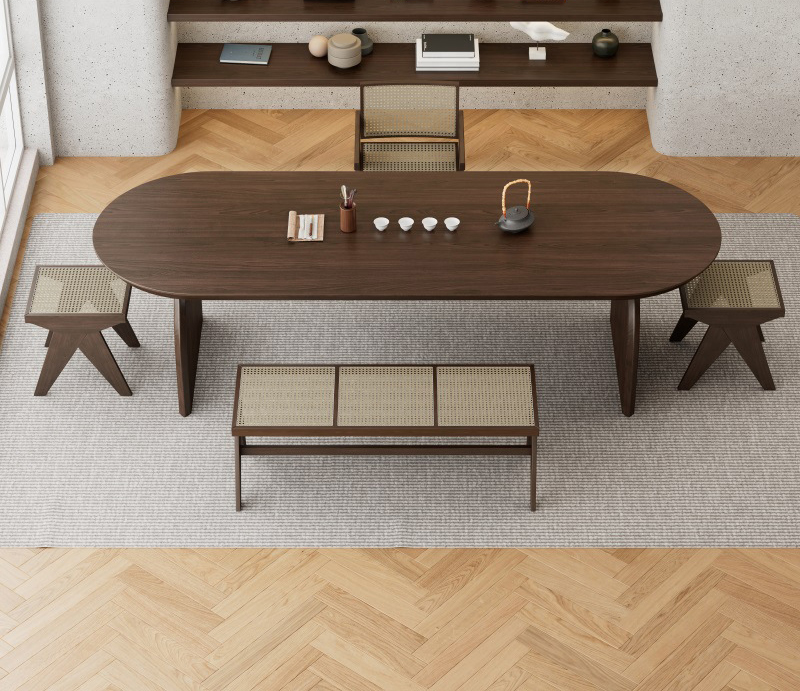 Tea table tea table Japanese solid wood tea table log large board meeting kung fu tea table Tea table tea table Japanese solid wood tea table log large board meeting kung fu tea table