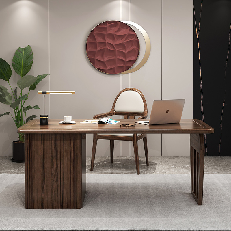 New Chinese desk and chair South American black walnut desk New Chinese desk and chair South American black walnut desk