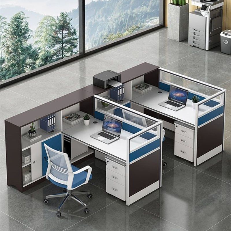 办公家具 屏风位职员桌 简约现代多人办公桌 办公家具 屏风位职员桌 简约现代多人办公桌