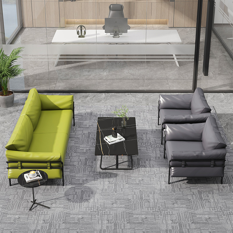 办公家具 北欧极简皮艺沙发 办公室会客洽谈沙发 办公家具 北欧极简皮艺沙发 办公室会客洽谈沙发