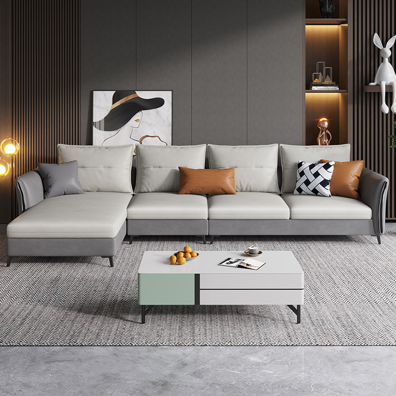 简约家具 布艺沙发 现代简约科技布沙发 简约家具 布艺沙发 现代简约科技布沙发