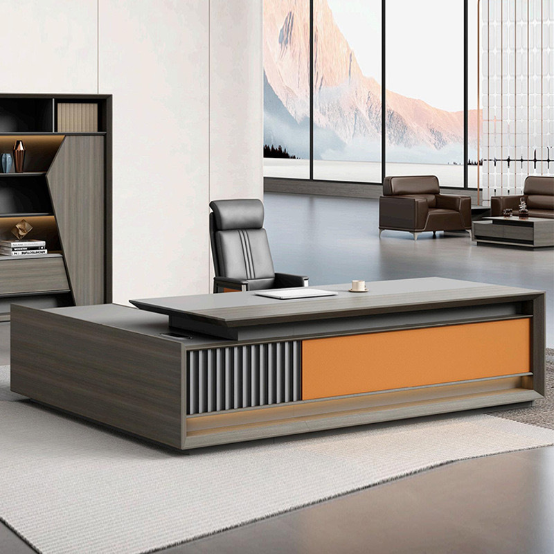 Office furniture simple modern manager desk desk Supervisor desk large class desk Office furniture simple modern manager desk desk Supervisor desk large class desk