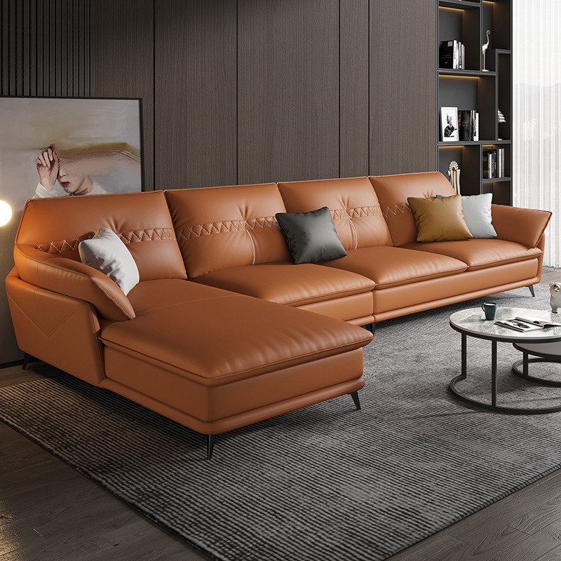 简约家具 真皮沙发 现代简约轻奢沙发 意式极简皮艺沙发 简约家具 真皮沙发 现代简约轻奢沙发 意式极简皮艺沙发