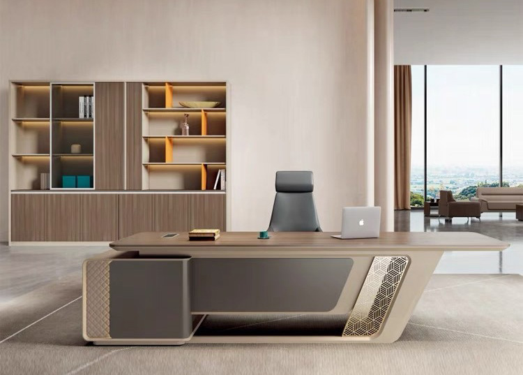 Light luxury fashion, environmental protection enjoy - modern light luxury Dapantai boss table Light luxury fashion, environmental protection enjoy - modern light luxury Dapantai boss table