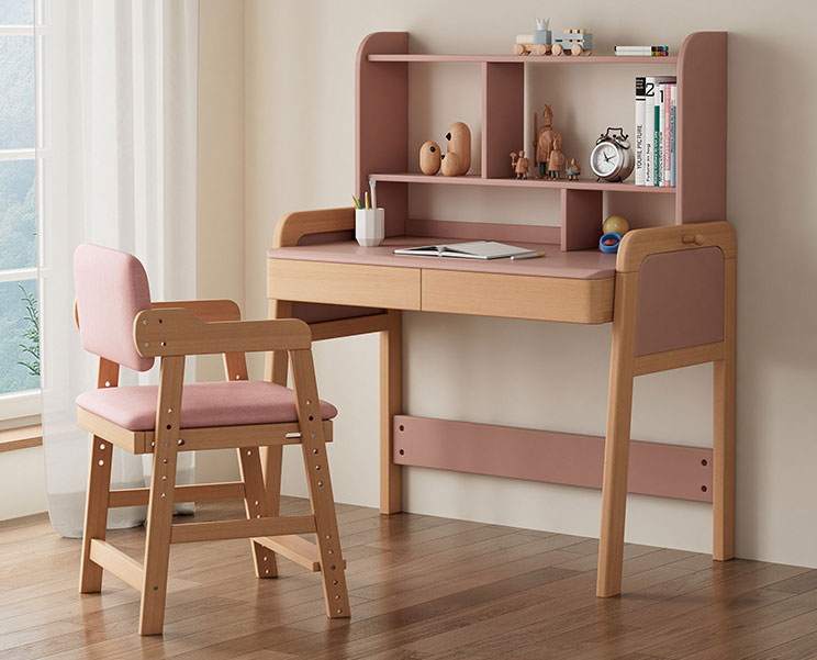 Solid wood children grow desks and chairs to accompany each step of learning Solid wood children grow desks and chairs to accompany each step of learning