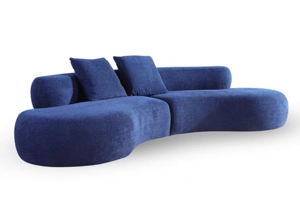 奢华异形,Baxter泰迪绒弧形沙发,演绎别墅风范 奢华异形,Baxter泰迪绒弧形沙发,演绎别墅风范