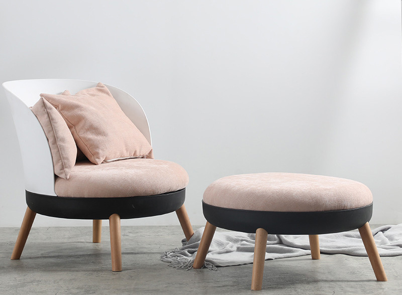 Nordic light luxury sofa chair bedroom leisure chair network red creative single chair modern simple small living room sofa; Nordic light luxury sofa chair bedroom leisure chair network red creative single chair modern simple small living room sofa;