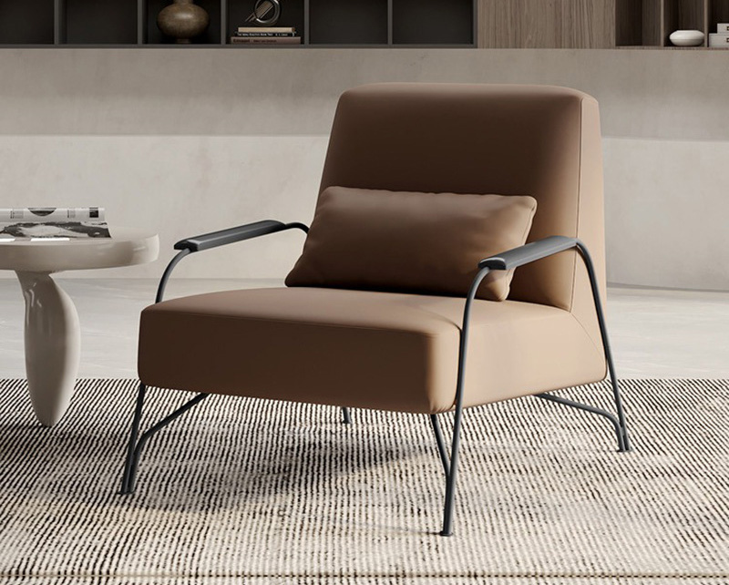 Single sofa chair recliner living room minimalist bedroom chair new chair Italian light luxury leisure network red single chair Single sofa chair recliner living room minimalist bedroom chair new chair Italian light luxury leisure network red single chair