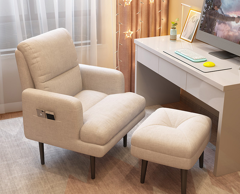 Computer chair Home bedroom sofa chair Comfortable sedentary lounge chair can lie down nap chair ergonomic chair Computer chair Home bedroom sofa chair Comfortable sedentary lounge chair can lie down nap chair ergonomic chair
