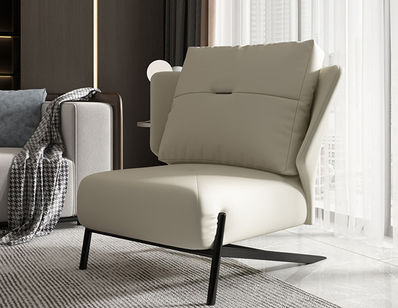 Lazy sofa living room single sofa modern simple bedroom lounge chair light luxury Italian balcony lounge chair Lazy sofa living room single sofa modern simple bedroom lounge chair light luxury Italian balcony lounge chair