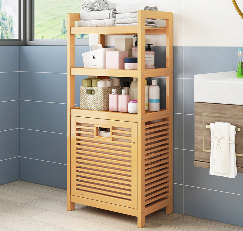 Rattan storage basket Dirty clothes basket Household dirty clothes storage basket Bathroom bathroom storage shelf